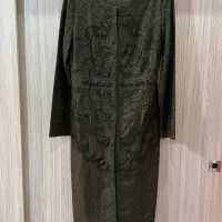 مانتو کارشده مجلسی زنانه سایز ۴۰