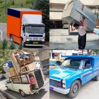 اتوبارپاکدشت باربری خاورنیسان وانت مبلی کارگرخالی
