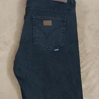 شلوارلی (جین) پنبه رانگلر Wrangler مشکی|لباس|قم, حنیف نژاد|دیوار