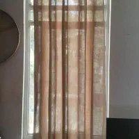 پالان پرده رنگ مسی طلایی