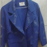 کت آبی نفتی  کرپ ترک