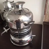 سماور هومت گازی برنجی شیک