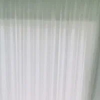 پرده حریر شاین پارچه ترک با چوب پرده