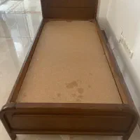 تخت چوبی تک نفره