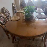 سرویس نهارخوری ۶ نفره  با پارچه ترک