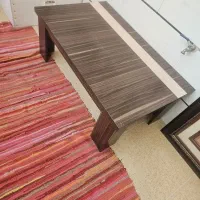 میز ناهارخوری ۶نفره و میز جلو مبلی و صندلی ۳ عدد