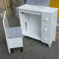 میز اتو و میز چرخ صندلی دار آسانسوری مدل پرنسس