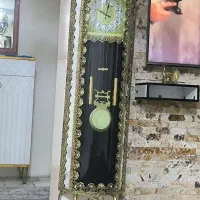 ساعت ایستاده برنزی گل رز