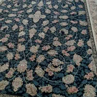 یک جفت فرش ۹ متری ۱۲۰۰ شانه ترکم ۳۶۰۰