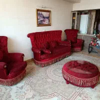 مبل ۷نفره و میز جلو مبلی