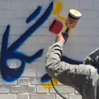 تبلیغات دیوارنویسی حرفه ای/طرح سنگ و نقاشی/فوری