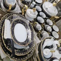 سرویس چینی آلمانی طلا کوب