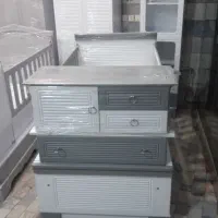 کمد دوتیکه و تخت دومنظوره