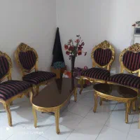 مبل روفرشی.مجسمه برنز موکت کباب پز.جاکفشی