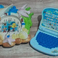 ساعت  اتاق کودک والفبای دوزبانه موزیکال