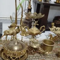 مجسمه برنجی منقل هاونگ کیلویی۳تومن