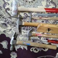 چکش قدیمی رنده نجاری پیچ گوشتی