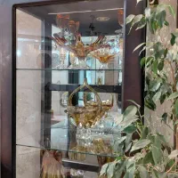 ویترین شیشه ای رومی