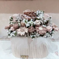 باکس گل شمع