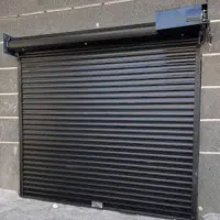 در کرکره ای برقی آکبند نو ب رنگ مشکی مات