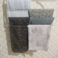 شال مینی اسکراف شال توری پلنگی