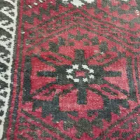 قالیچه پشمی و گلیم بسیار قدیمی دس بافت