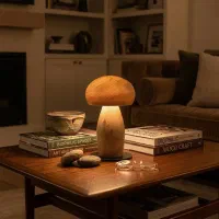 اباژور رومیزی چوبی