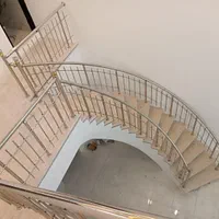 اجرای نرده استیل وطراحی راه پله وتراس