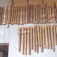 تولیدنصب نرده چوبی،پله چوبی گردنرده دورباغچه،خراطی