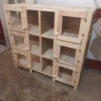 مرکز تولیدقفس گنجه تمام چوب از خود سازنده