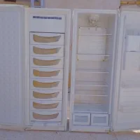 یخچال و فریزر دو قلو الکترو استیل