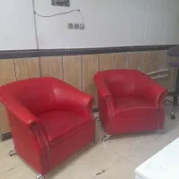 مبل دونفره چرم ' فوقالعاده محکم و راحت