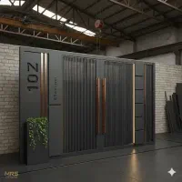 درب فولادی یکتا در آهنی ویلایی و آپارتمانی آهنگری