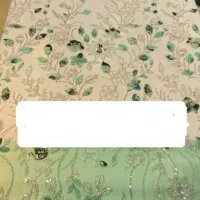 پارچه کار شده یک متر