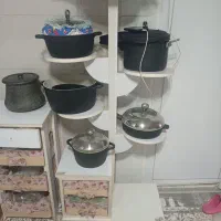 جا قابلمه ای چوبی