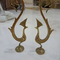 دیوارکوب برنجی مجسمه برنز