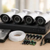 پکیج کامل 4دوربین مداربسته از 22میلیون تومان