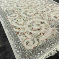 بهترین فرش کاشان با نخ اکلریک اصل ارسال رایگان