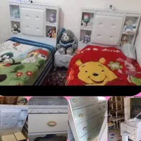 تختخواب تکنفره تخت چهارخانه*