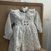 (فروش عمده)پیراهن دخترانه مجلسی مزون دوز