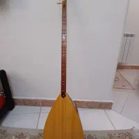 ساز دیوان(باغلاما) دسته بلند همراه دو دست سیم