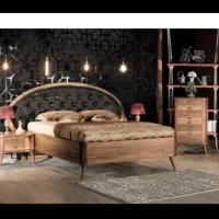 سرویس خواب دو نفره و کمد و تشک