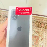 آیفون ۱۶ نرمال ۱۲۸ مشکی آکبند