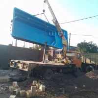 جرثقیل کفی دار جهت هر گونه حمل و نقل