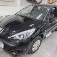 ۲۰۷ سقف فلز تیوفایوپلاس مشکی،تحویل روز مدل 1405