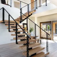 نرده وحفاظ استیل و سیم بکسل و درب و پنجره دوجداره