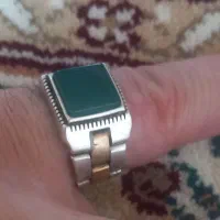 انگشتر نقره 925 طرح رولکسی نقره قدیم