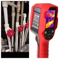 تاسیسات تشخیص نشتی ترکیدگی لوله کشی دستگاه تصویری