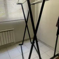 رگال لباس چوبی فلزی جالباسی سبد یکطرفه دوطرفه