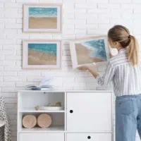 میخ چسبی دیوار 4 عددی